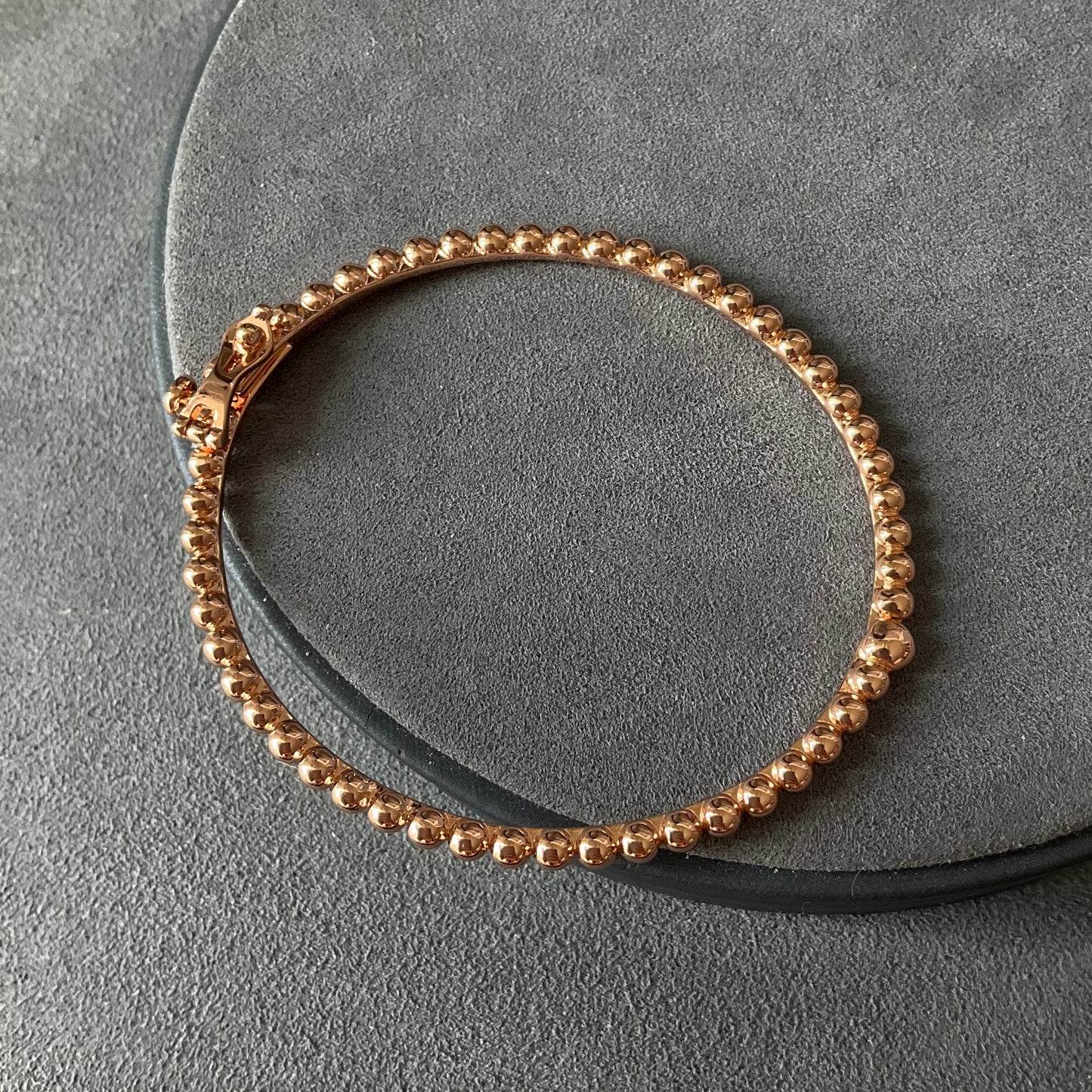 Peeler bangle 18k gold plated