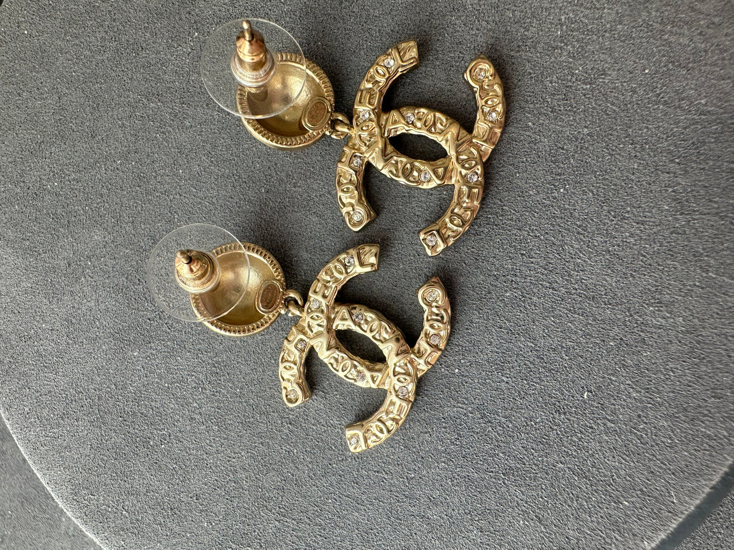 Coco large cc dangle earring - ParadiseKissCo