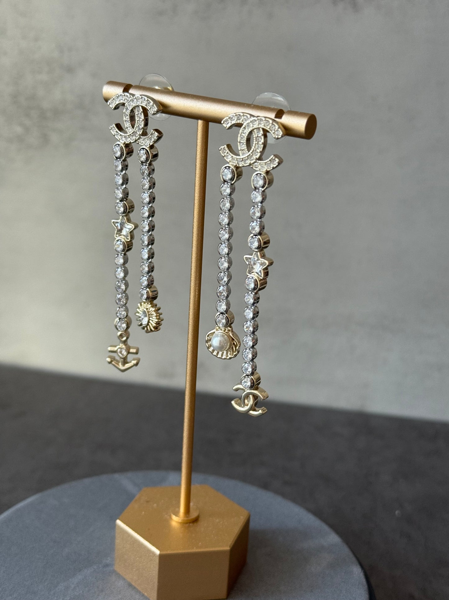 Coco Gold Dangle Earrings