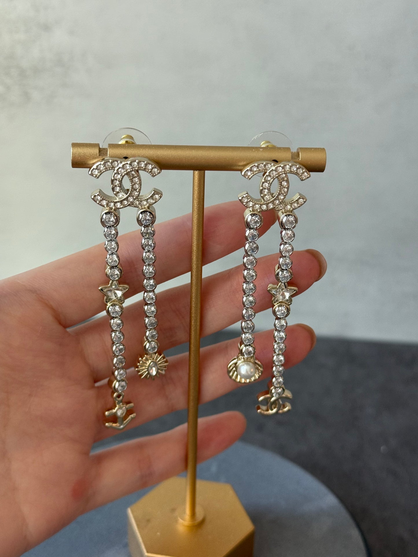 Coco Gold Dangle Earrings