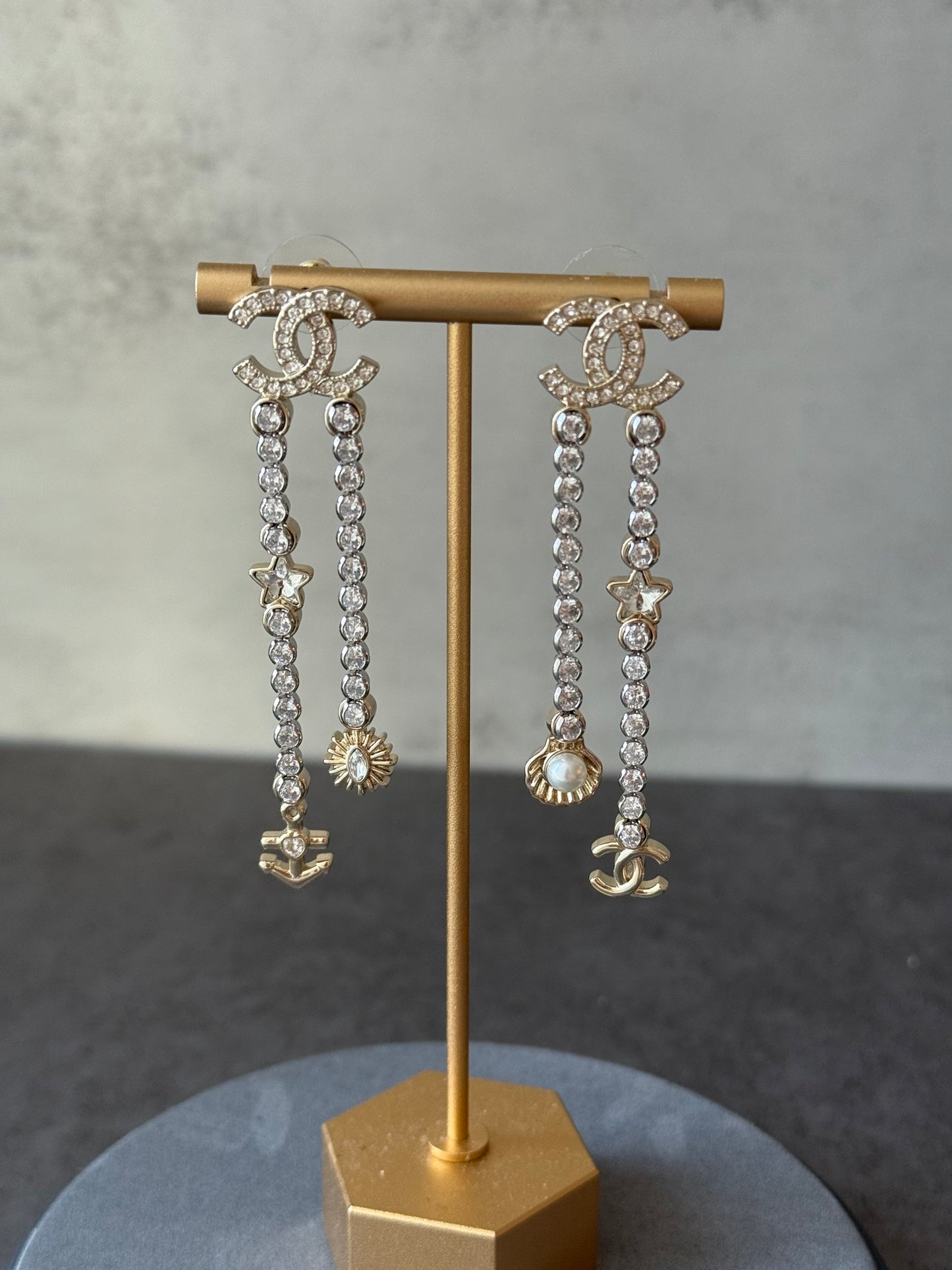 Coco Gold Dangle Earrings