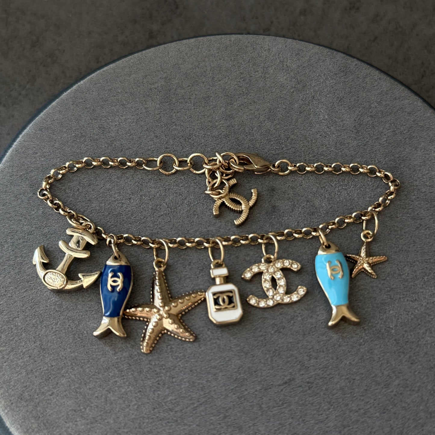 Coco cc charms bracelet