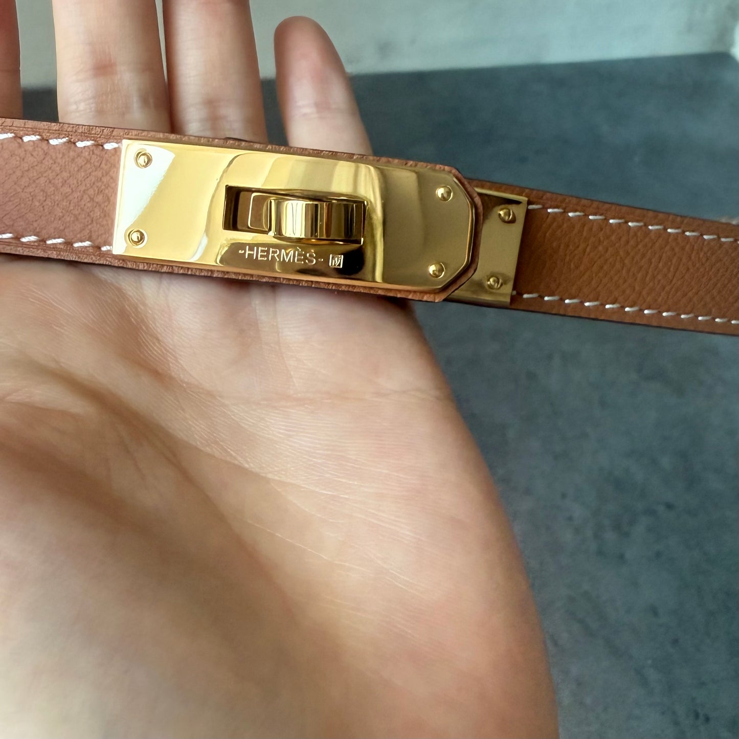 H kelly belt black belt with silver hardware