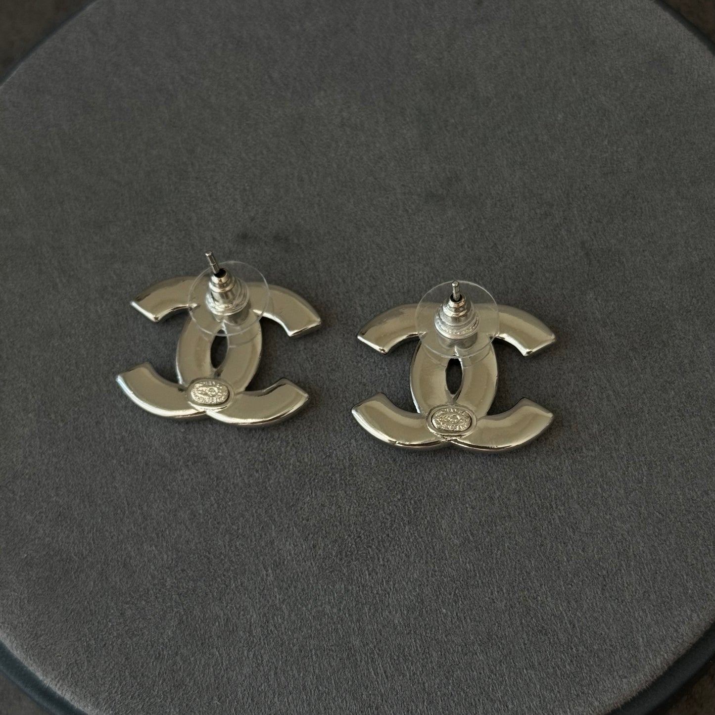 Coco Pink Enamel stud earrings