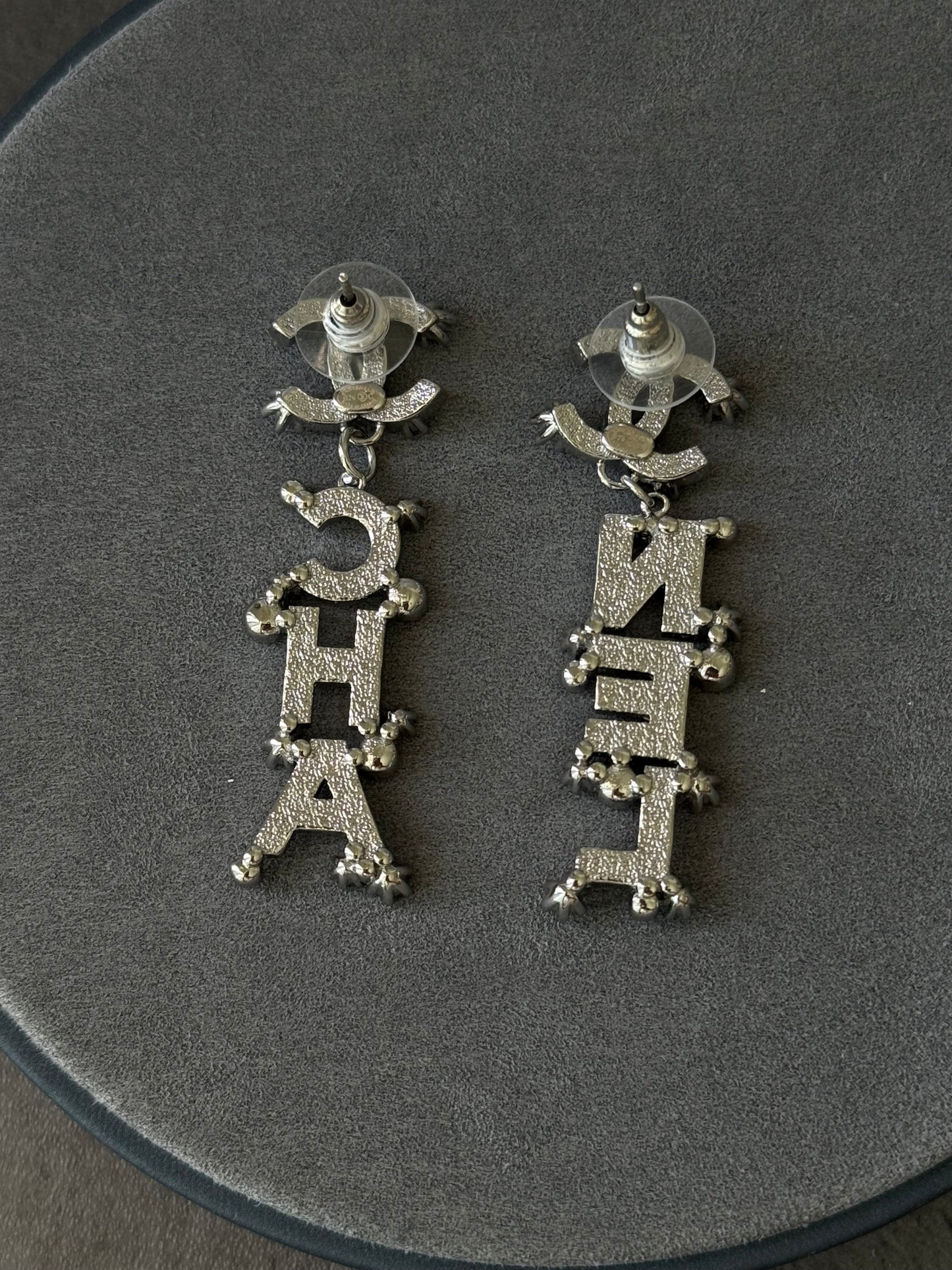 Coco cz diamond dangle earring