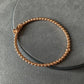Peeler bangle 18k gold plated
