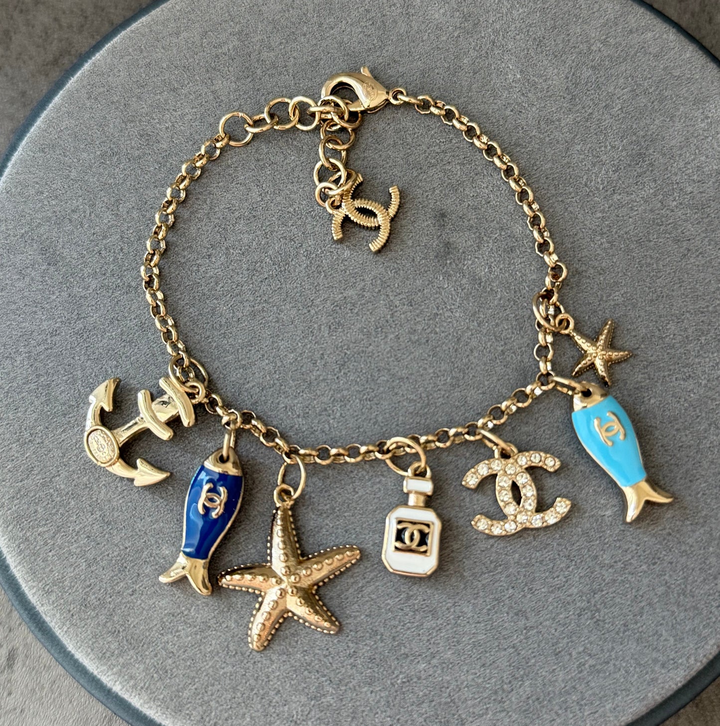 Coco cc charms bracelet