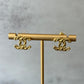 Coco gold stud earring