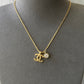 coco gold diamond necklace