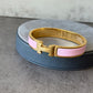 H Pink Bracelet 7.5 inches 19cm