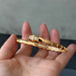 Snake Cz Bangle 925 18k Rose Gold Plated bangle bracelet 17cm