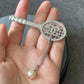 coco cz diamond tennis brooch