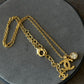 coco gold diamond necklace