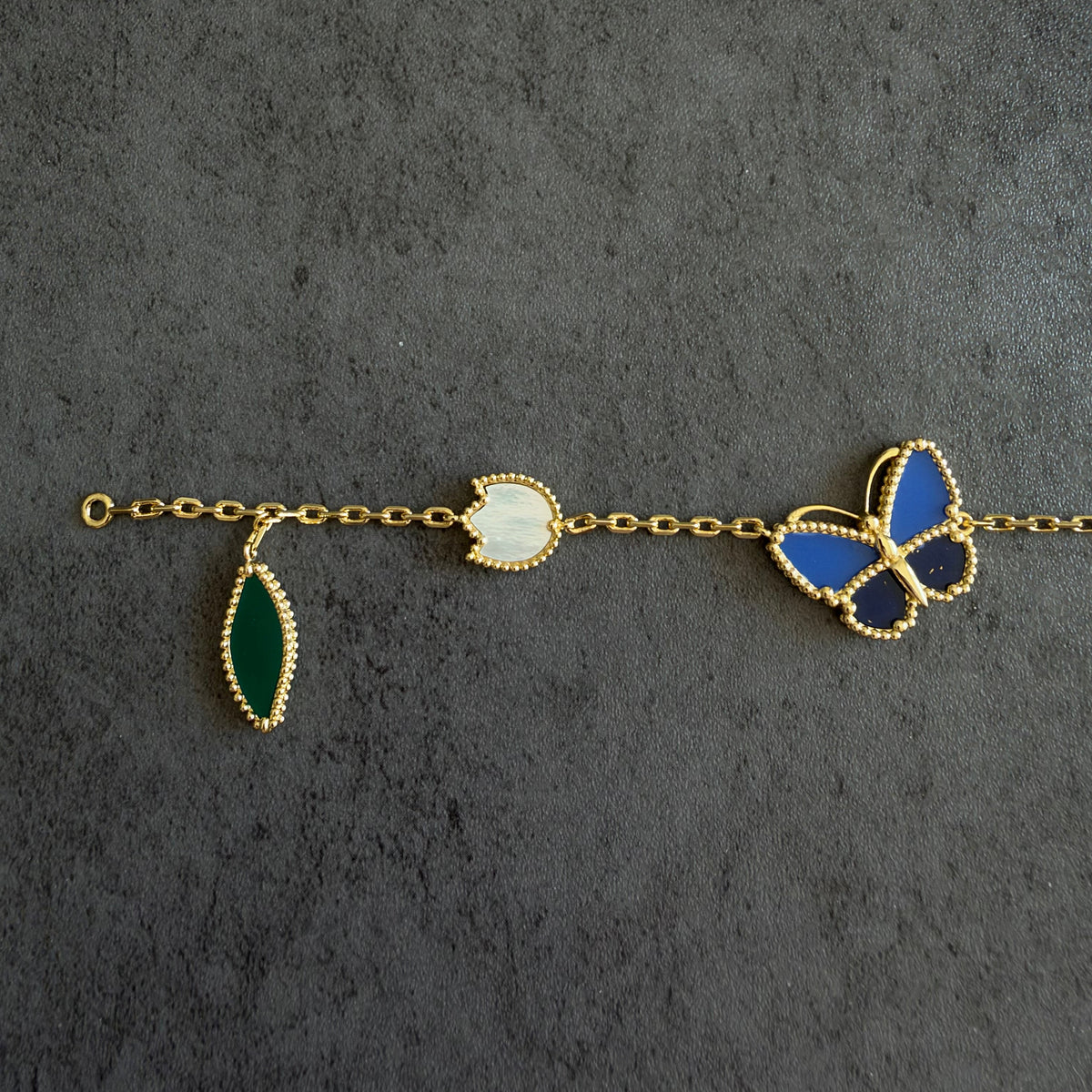Lucky Spring Butterfly bracelet, 5 motifs