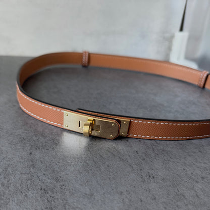 H kelly belt black belt with silver hardware