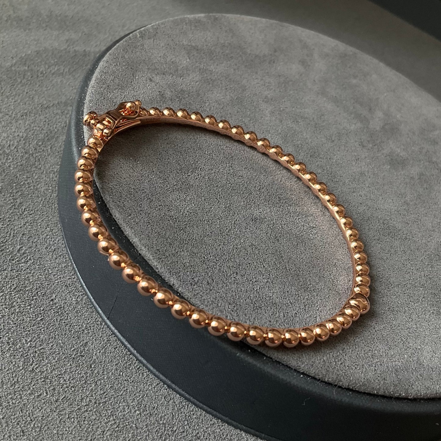 Peeler bangle 18k gold plated