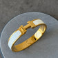 H White Bracelet 7.5 inches 19cm