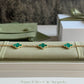 Alhambra Malachite 5 Motifs Clover Bracelet