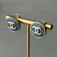 Coco blue stud earring