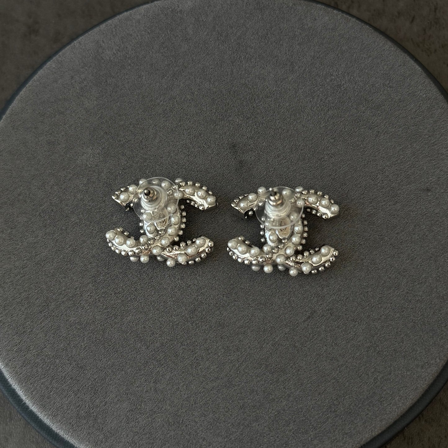 Coco pearl stud earrings