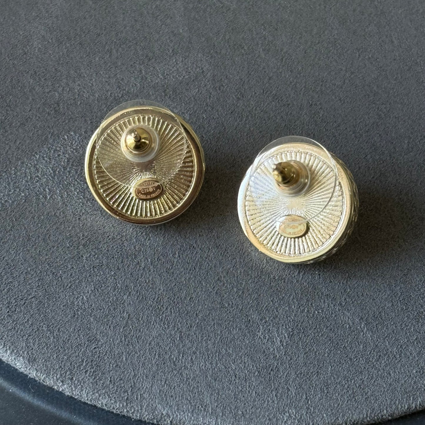 Coco pink stud earring