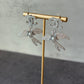 Coco Pearl Cz swallow earring