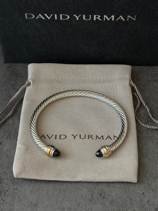 5mm CLASSIC CABLE BRACELET
14K Yellow Gold and Black Onyx 19cm