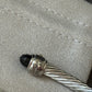 5mm CLASSIC CABLE BRACELET
14K Yellow Gold and Black Onyx 19cm
