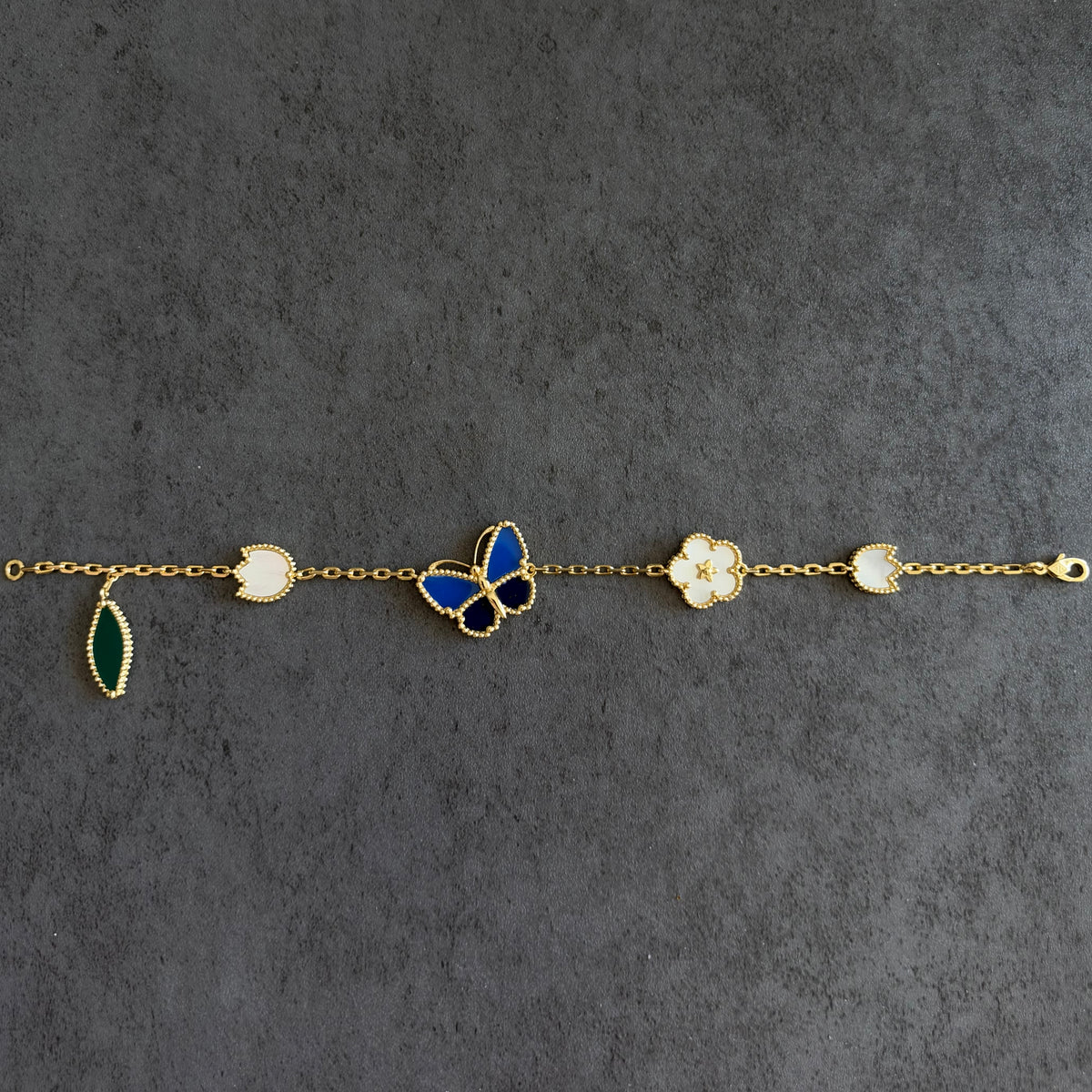 Lucky Spring Butterfly bracelet, 5 motifs