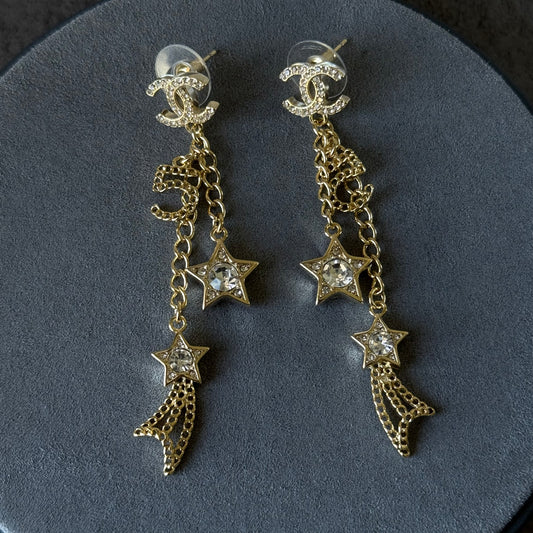 Coco Gold Dangle Earrings