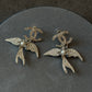 Coco Pearl Cz swallow earring