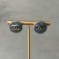 Coco blue stud earring