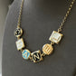 coco light gold necklace