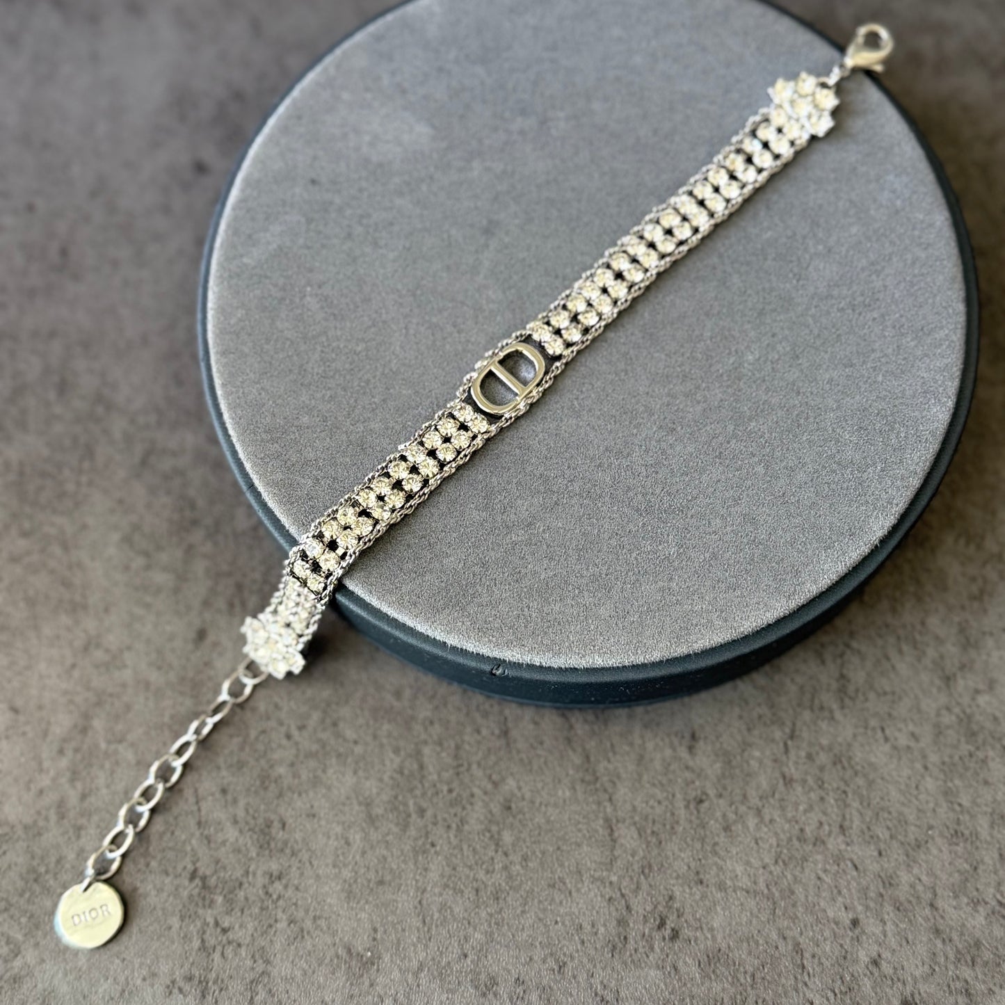 CD diamond bracelet
