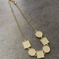 coco light gold necklace