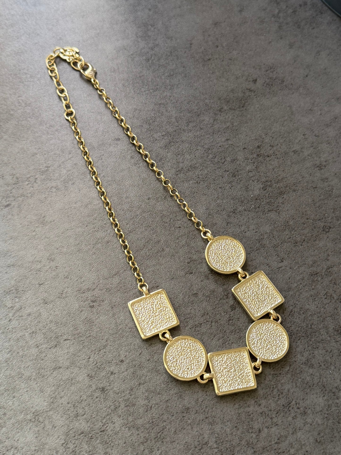 coco light gold necklace