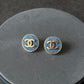 Coco blue stud earring