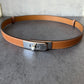 H kelly belt black belt with silver hardware