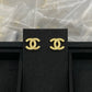 Coco gold stud earring