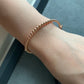 Peeler bangle 18k gold plated
