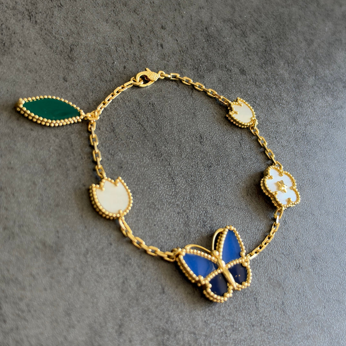 Lucky Spring Butterfly bracelet, 5 motifs