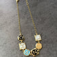 coco light gold necklace