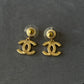 Coco Gold Diamond Dangle Earrings