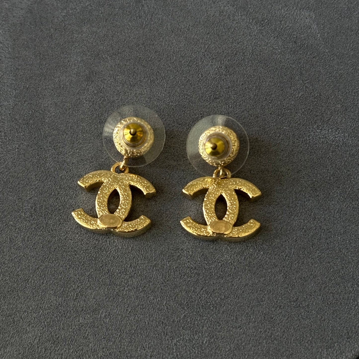 Coco Gold Diamond Dangle Earrings