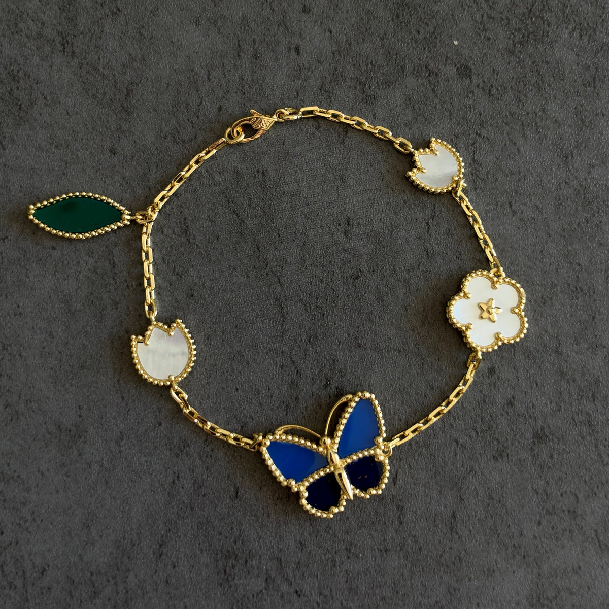 Lucky Spring Butterfly bracelet, 5 motifs
