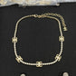 coco light gold diamond choker necklace