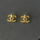 Coco gold stud earring