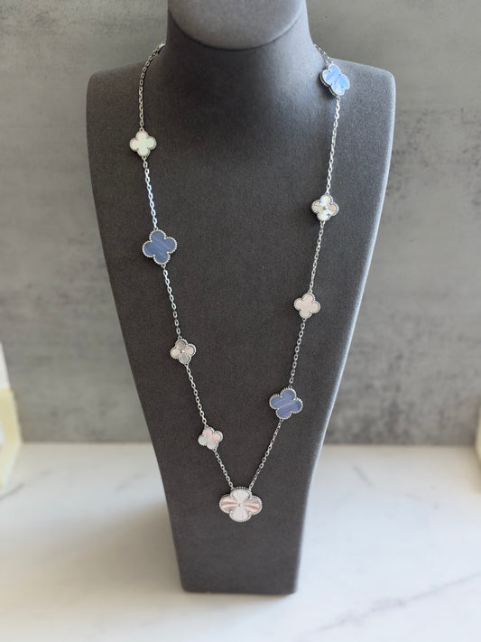 Magic Alhambra transformable long necklace