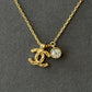 coco gold diamond necklace