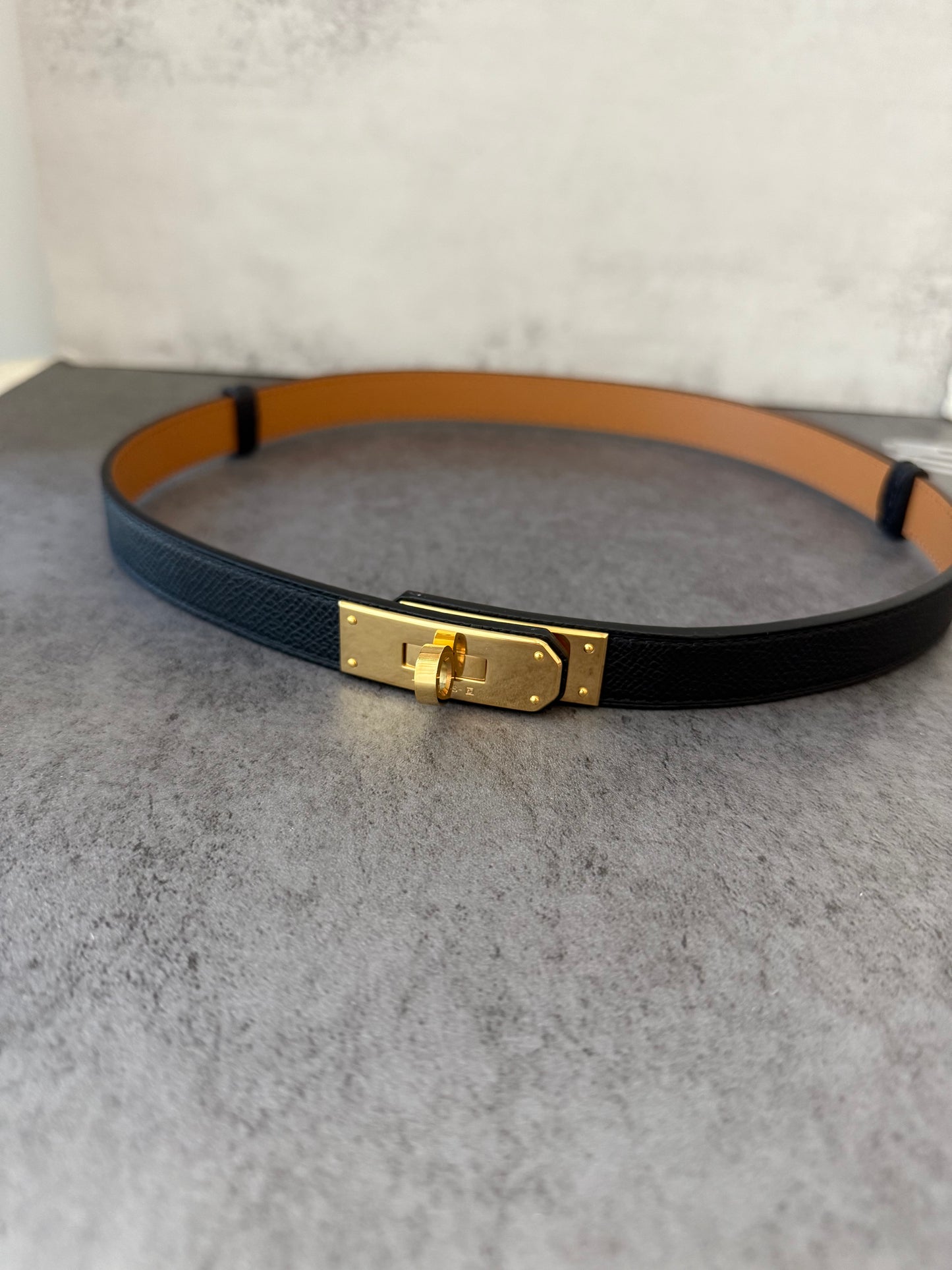 H kelly belt black belt with silver hardware